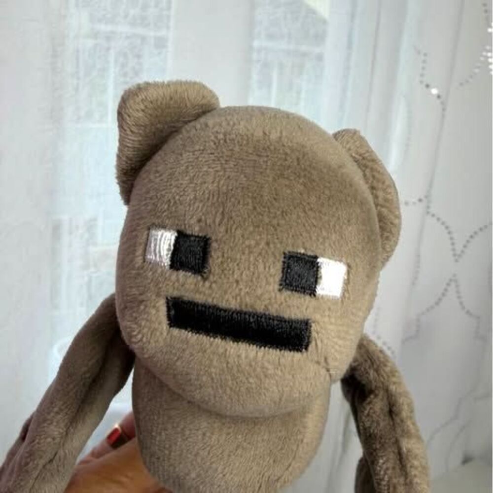 Mojang Minecraft Brown Overwold Bat Plush 2014 7''